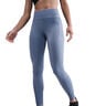Swift Mallas para correr Mujeres - azul-gris, plateado