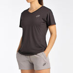 Ropa Bullpadel Bullpadel Eches Camiseta De Manga Corta Mujeres-Antracita