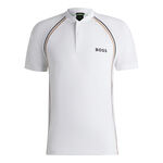 Ropa BOSS BOSS Pariq TOC Mesh Polo Hombres-Blanco