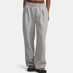 Ropa Under Armour Under Armour Rival Fleece Script Pantal&oacute;n de entrenamiento Mujeres-gris