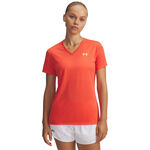 Ropa Under Armour Under Armour Tech Solid Camiseta de manga corta Mujeres-rojo