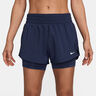 One Dri-Fit Mid Rise 3In 2N1 Shorts Mujeres-Azul Oscuro