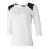 Club Camiseta De Manga Corta Mujeres-Blanco,Azul
