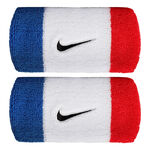 Ropa Nike Nike Swoosh Classic Doublewide Cinta para sudor Unisex - azul, rojo