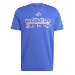 Ropa adidas adidas Tennis New York Camiseta de manga corta Hombres - azul, multicolor