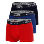 Lacoste Lacoste Courts Calzoncillos tipo b&oacute;xer Pack de 3 Hombres - azul, rojo