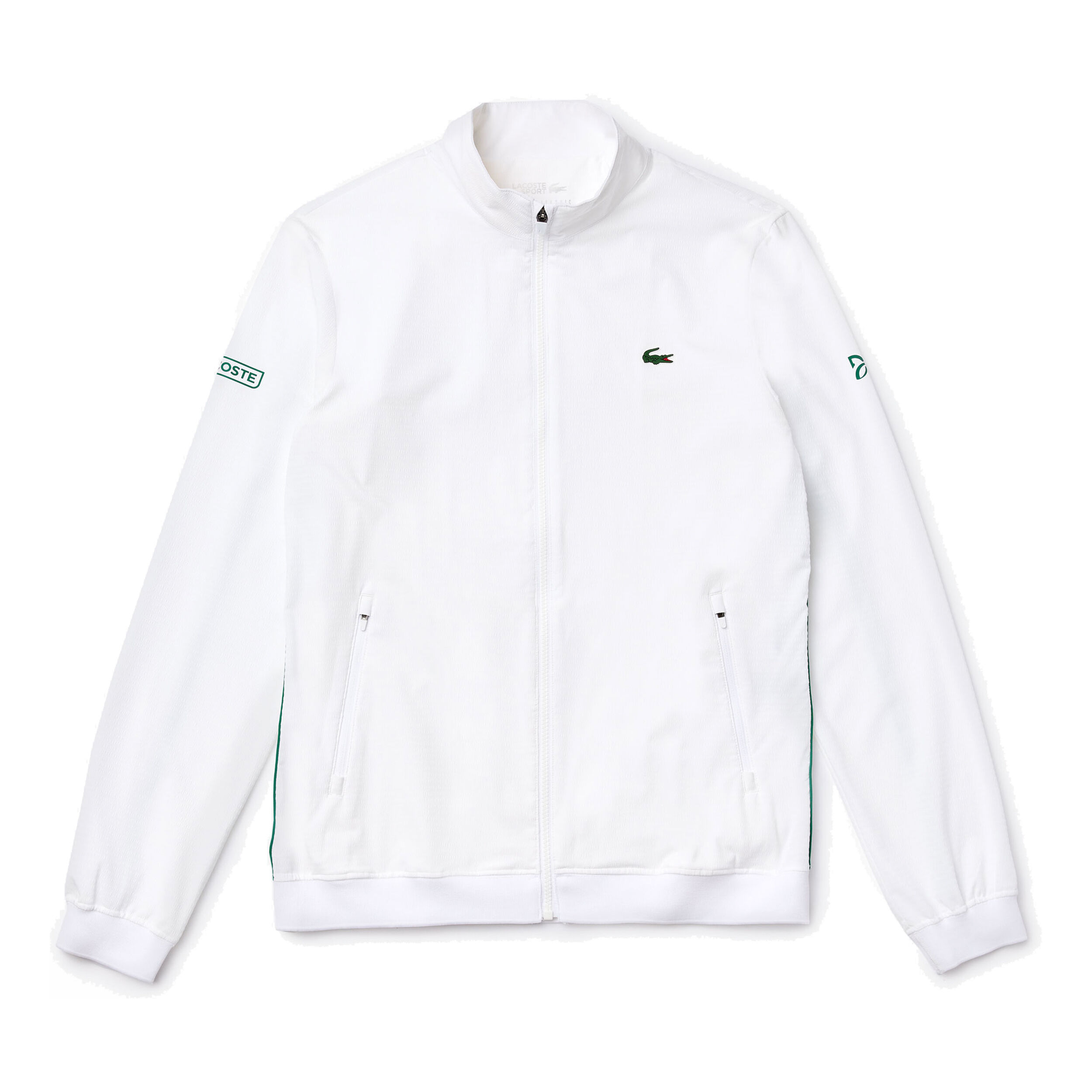 Chaqueta lacoste blanca online