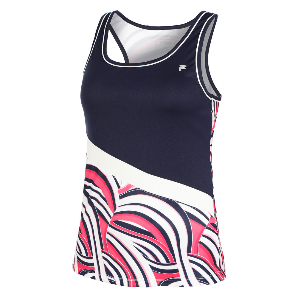 Fila Maria Camiseta De Tirantes Mujeres - Negro, Multicolor