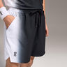 Court Shorts Hombres-Negro,Blanco