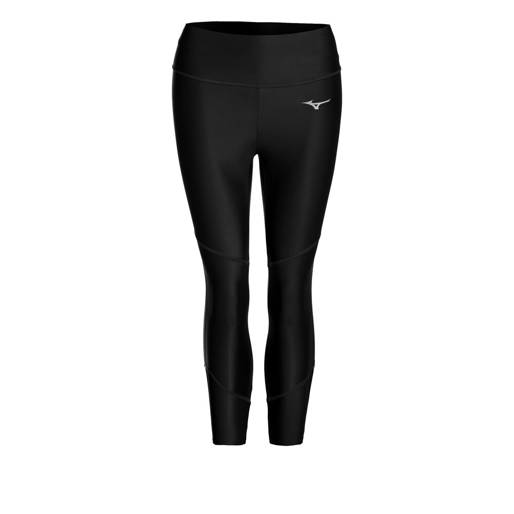 Mizuno Impulse Core 3/4 Mallas Para Correr Mujeres - Negro