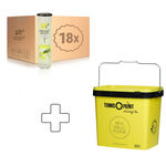 Pelota presurizada Racket Roots Racket Roots Club Tennisball Bote De 4 Pelotas