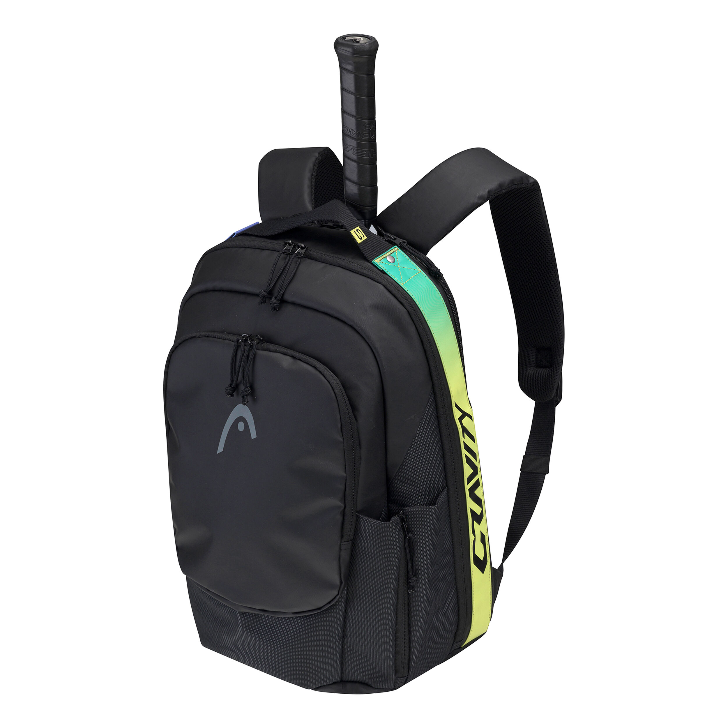 Mochila head gravity outlet