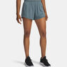 Tech Play Up Mesh Shorts Mujeres-azul-gris