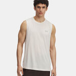 Ropa Under Armour Under Armour Trail Run Launch Camiseta de running Hombres - gris claro, 