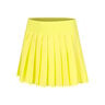 Love Pleated Falda Mujeres - amarillo, blanco