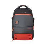 NOX NOX Open Series Mochila-Negro,Naranja
