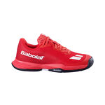 Zapatillas de tenis Babolat Babolat Jet Mach 3 Zapatilla tierra batida Ni&ntilde;os - rojo, blanco