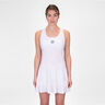 Crew Vestido Mujeres-Blanco