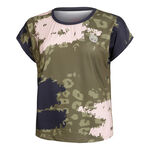 Ropa BIDI BADU BIDI BADU Pure Wild Capsleeve Camiseta De Manga Corta Mujeres-Oliva,Multicolor
