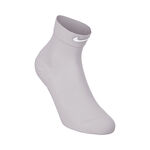 Ropa Nike Nike Fast Midweight Ankle Calcetines para correr Unisex - gris, blanco
