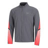 Velociti Storm Chaqueta Para Correr Hombres-Gris,Rojo