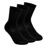 Ropa Tennis-Point Tennis-Point Calcetines De Tenis Pack De 3-Negro
