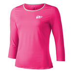 Ropa Racket Roots Racket Roots Teamline Camiseta De Manga Larga Mujeres-Rosa