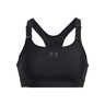 Heatgear High Sujetador Deportivo Mujeres-Negro,Negro
