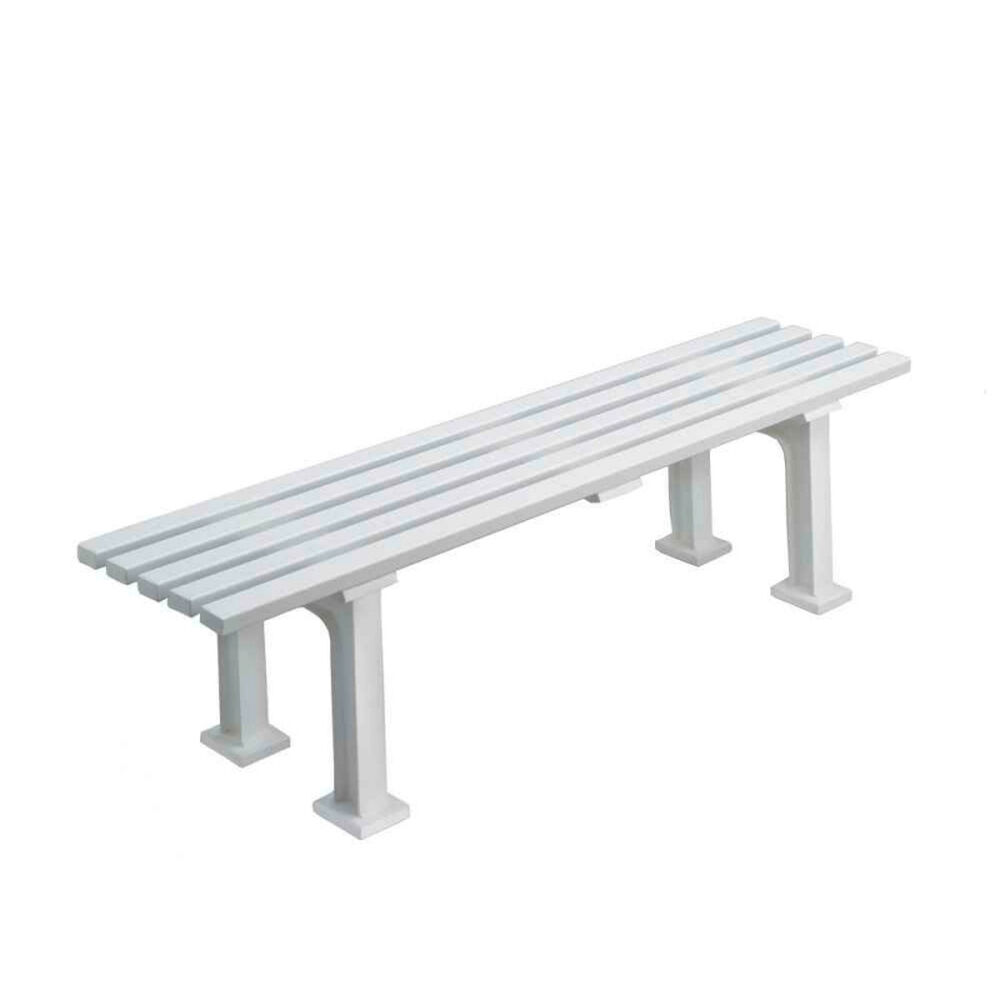 Tegra Banco De Tenis 1,5m Sin Respaldo-Blanco