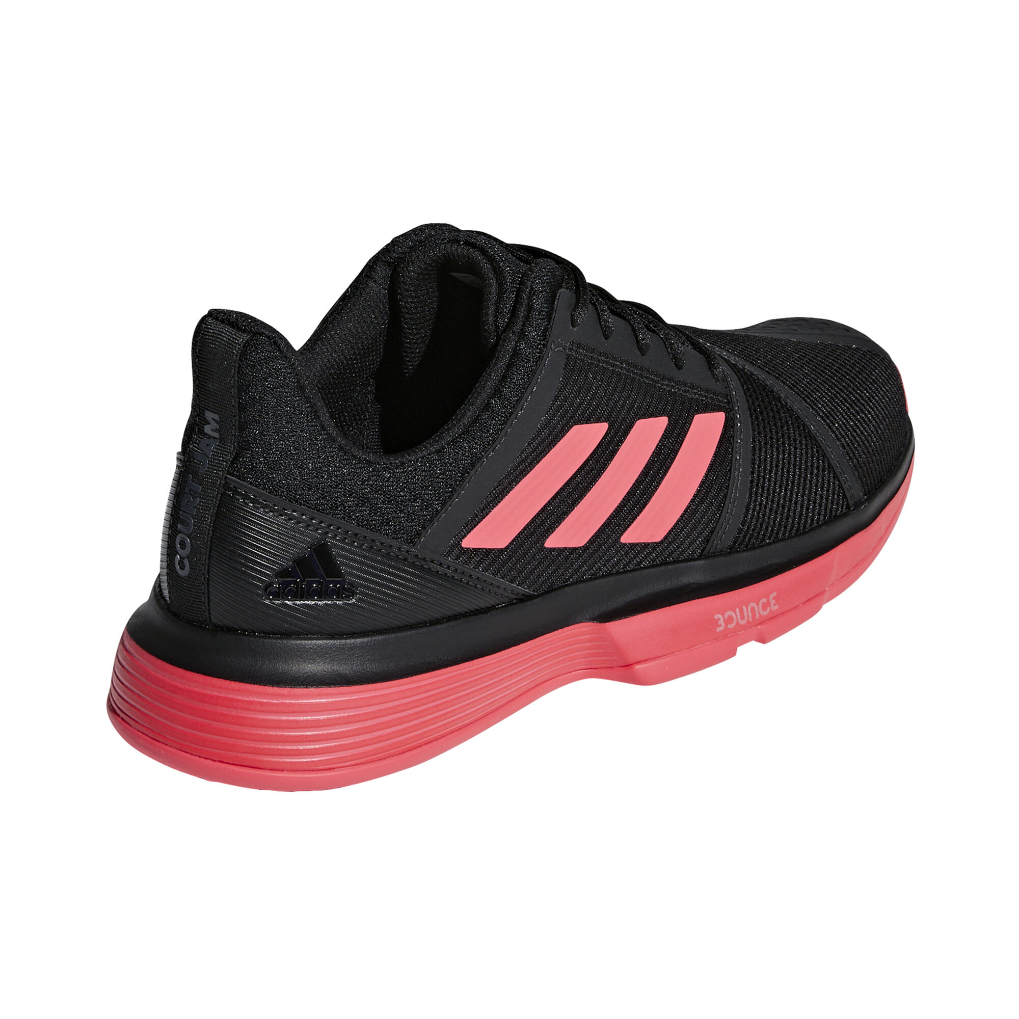 plan por otra parte, Autor adidas Court Jam Bounce Zapatilla Todas Las Superficies Hombres - Negro,  Coral compra online | Tennis-Point