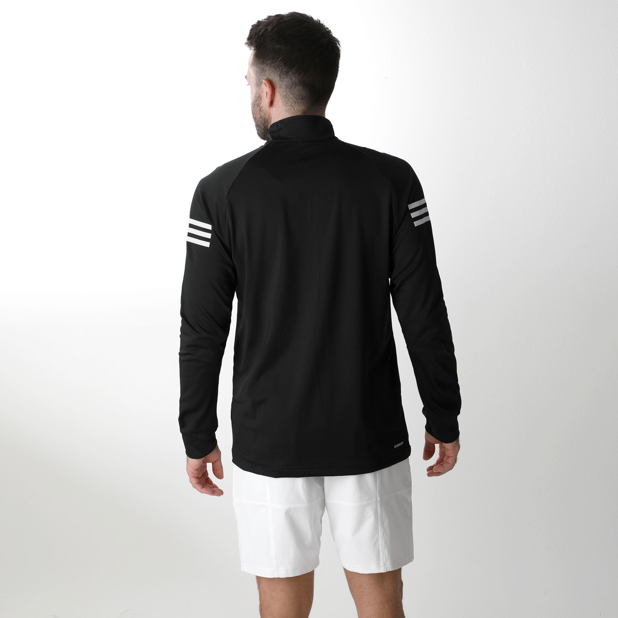 Midlayer Camiseta De Manga Larga Hombres - Negro, compra online Tennis-Point