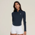Ropa De Tenis Wilson W Brentwood Half-Zip Classic Navy