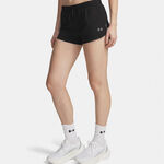 Ropa Under Armour Under Armour Velociti Pro 3in  Pantalones cortos Mujeres-negro, plateado