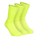 Ropa Tennis-Point Tennis-Point Calcetines De Tenis Pack De 3-Amarillo Ne&oacute;n