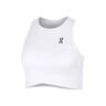 Court Crop Camiseta De Tirantes Mujeres-Blanco