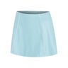 Colorblock Flounce Falda Mujeres-Azul Claro
