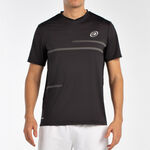 Ropa Bullpadel Bullpadel Montuno Camiseta de manga corta Hombres-negro
