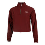 Ropa Wilson Wilson Davenport Woven Popover Chaqueta de entrenamiento Mujeres - berry, 
