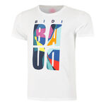 Ropa BIDI BADU BIDI BADU Twiggy Chill Camiseta De Manga Corta Hombres-Blanco