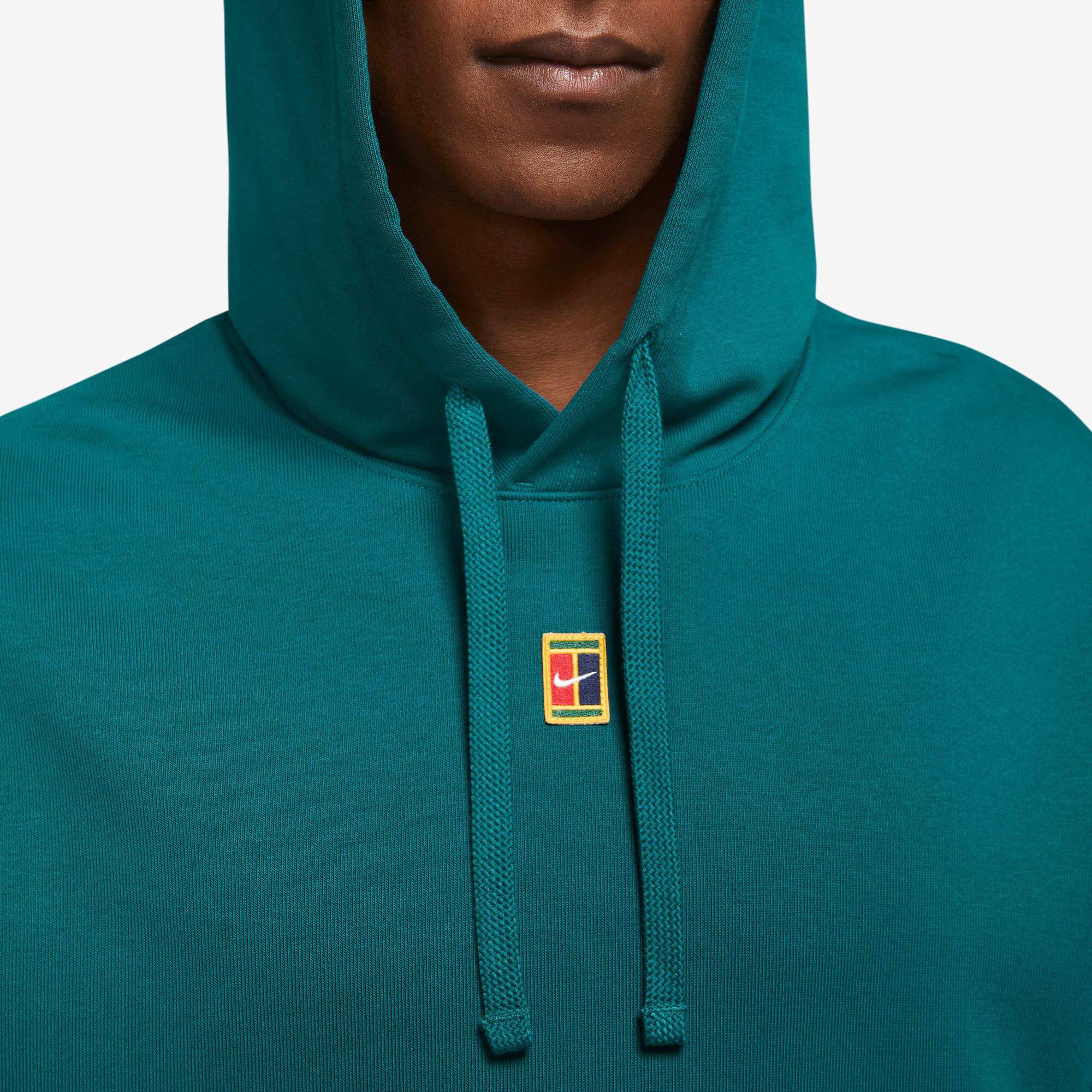 Buy Nike Dri Fit Court Heritage Sudadera Con Capucha Hombres Color Petroleo online Tennis Point ES