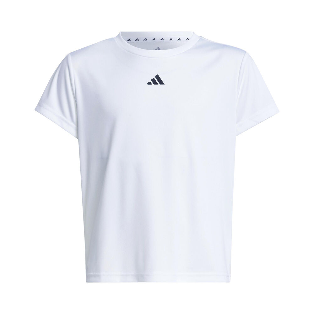 adidas Essentials Camiseta De Manga Corta Chicas-Blanco