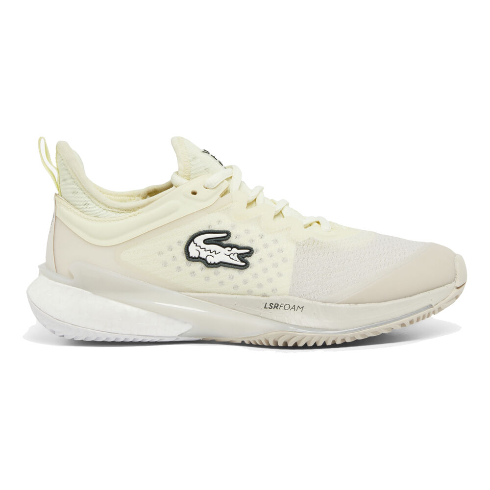 Lacoste AG-LT Lite Zapatilla Tierra Batida Mujeres - Crema