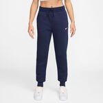 Ropa Nike Nike Phoenix Fleece Mid Rise Pantal&oacute;n De Entrenamiento Mujeres-Azul Oscuro
