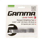 Accesorios para raquetas Gamma Gamma Cinta De Plomo Pack De 2 12,7mm-Plateado