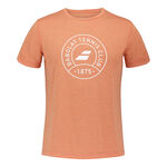 Ropa Babolat Babolat Exercise Graphic Camiseta De Manga Corta Hombres-Naranja,Blanco