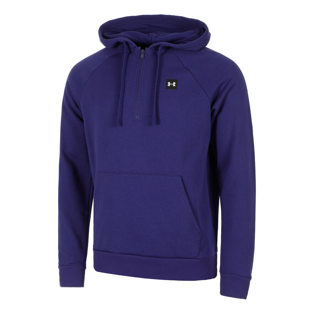 Under Armour UA Rival Fleece 1/2 Zip Sudadera Con Capucha Hombres-Azul Oscuro