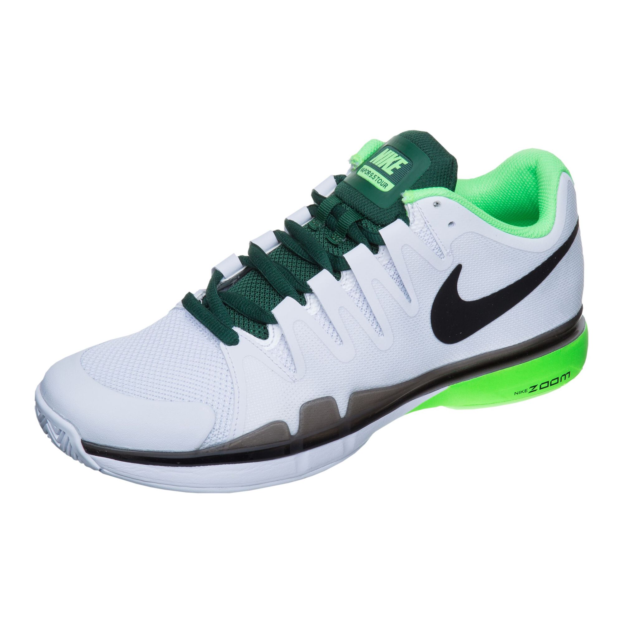 Nike Roger Zoom Vapor 9.5 Tour Zapatilla Todas Superficies Hombres - Blanco, Verde compra online |