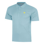 Ropa de tenis BIDI BADU BIDI BADU Solid Polo Hombres-color petr&oacute;leo