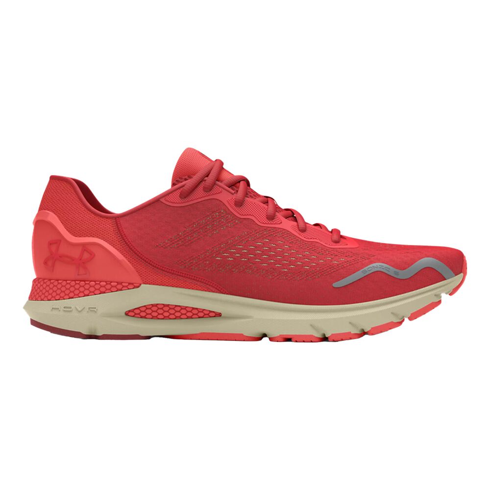 Under Armour HOVR Sonic 6 Zapatilla Neutral Mujeres - Rojo, Gris