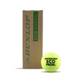 Bolas de p&aacute;del Dunlop Dunlop Eco Padel Bote De 3 Pelotas